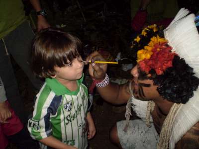 pintando um indiozinho...